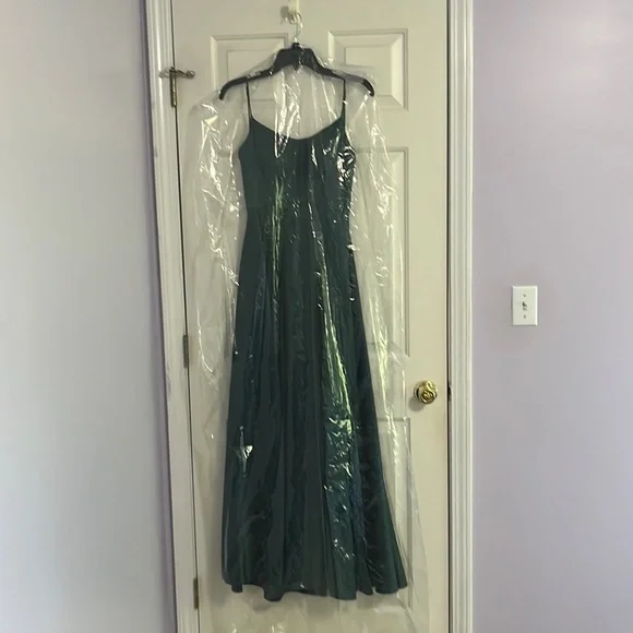 Windsor | Dresses | Rylan High Slit Aline Satin Formal Dress | Poshmark